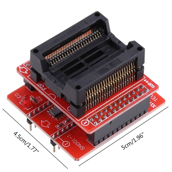 V3 TSOP48 PSOP44 till DIP40 USB Eprom Programmeringsadapter för TL866CS TL866A