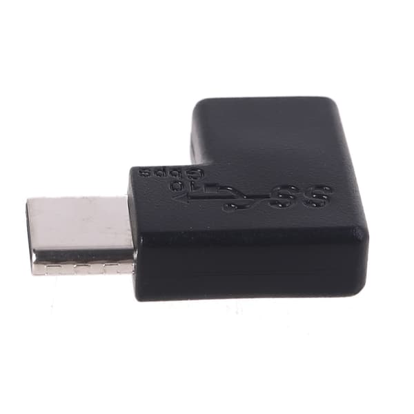 90° Højre Vinkel USB 3.1 Type C Han til Hun Konverter USB-C Adapter Til Huawei