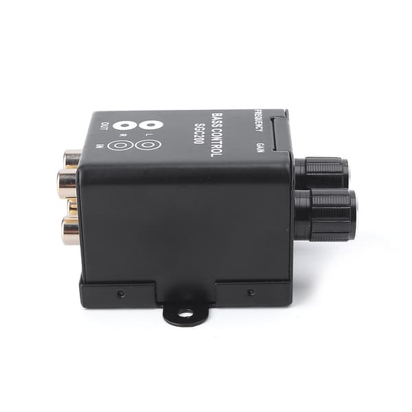 Bil Ljud Regulator Förstärkare Bas Subwoofer Stereo Equalizer Kontroller 4 RCA