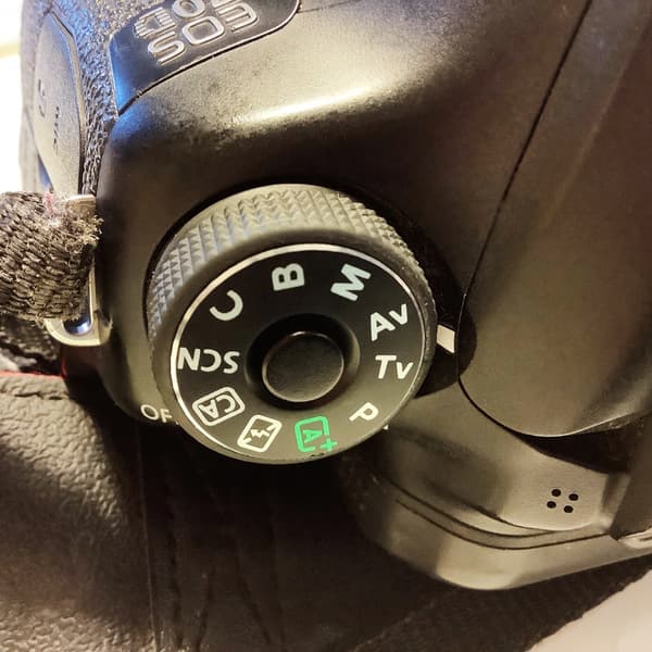 Topplock för rattknappsetikett, roterande knappdekal för EOS 70D-kamera