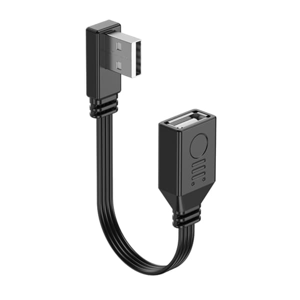 USB2.0-forlenger USB-forlengelseskabel 480 Mbps dataoverføring for USB-enheter 15cm - Right