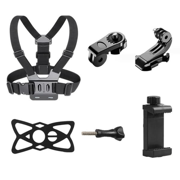 Justerbar Kamerabrystmonteringssele til Kameraer Stabil Videooptagelse null - Six piece set type A