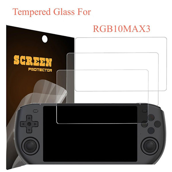 Härdat Glasskydd för Spelkonsol RGB10 MAX3, Anti-Fingeravtryck, Smalt, Skyddande Film
