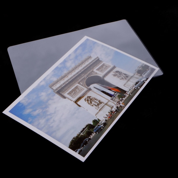 100 st 4"x6" laminatfilm thermal lamineringspåse glättat skydd fotopapper