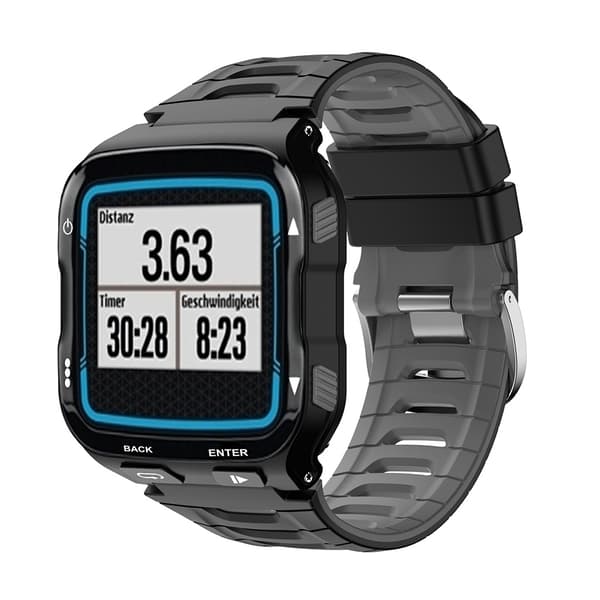 Silikonebånd Quick Release Rem til Garmin-Forerunner 920XT Smartwatch Armbånd White Red