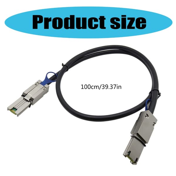 6Gbps SFF-8088 til SFF-8088 Kabel SAS2.0 26Pin til Eksterne Lagersystemer