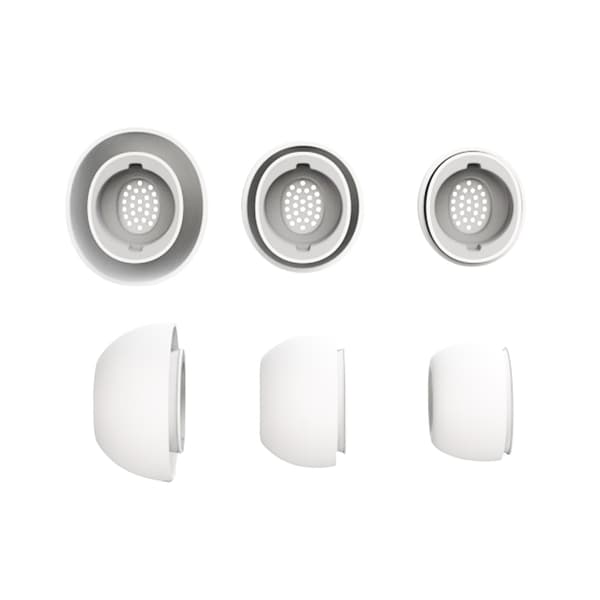 Tilpassede Comfort Ear Tips for Buds 3Pro, forbedrer stabilitet og lydørepropp White