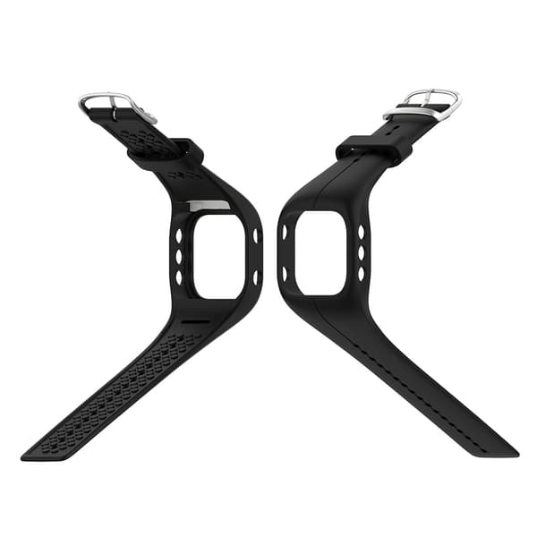 Silikoninen ranneke Polar A300 -älykellolle Black