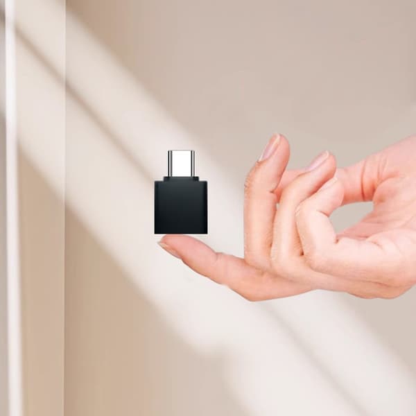 5st Höghastighets USB till Typ C Adapter Säkerställer Effektiv Laddning Och Överföring White - Micro interface