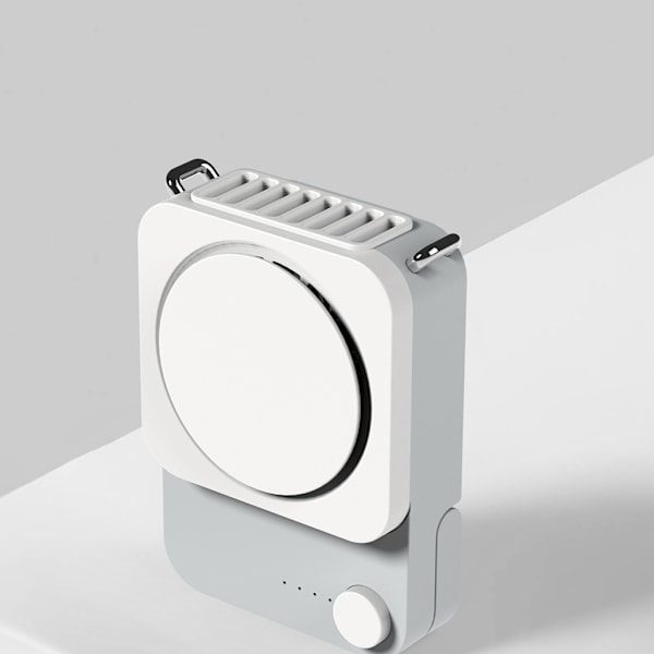 Portabel Halsfläkt Mini USB-laddning Luftkylare Batteridriven Med Snodd