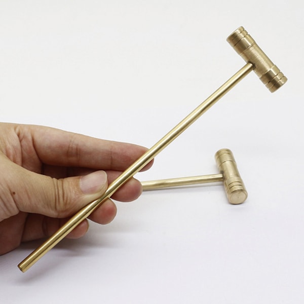 Solid Brass Precisions Urmakare Hammare, Liten Mässingshammare Handverktyg