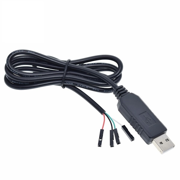 100cm USB till TTL-kabelmodul USB-överföring till TTL RS232 seriell portadapterm modul CH340 Nedladdningskabelkonverterare