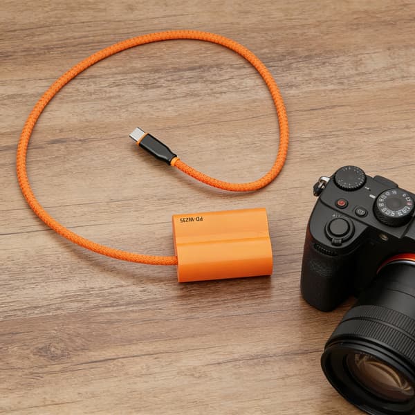 USB C til W235 dummybatteri til X-serie kameraer som XT5 XH2S GFX100S