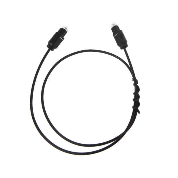 Digital optisk lydkabel for Toslink SPDIF DVD CD 0,5m