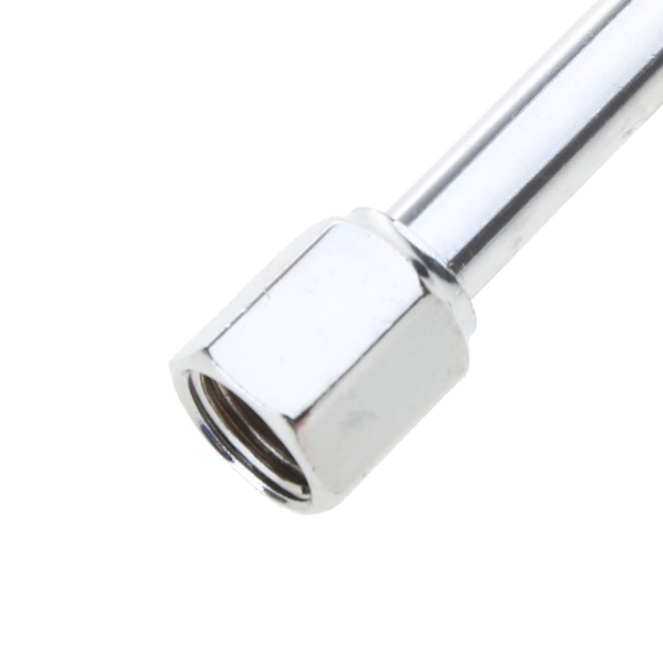 Tung Luftchuck Dubbelhuvud Lastbilsdäckchuck 1/4\" NPT Förlängningsskaft för Bil