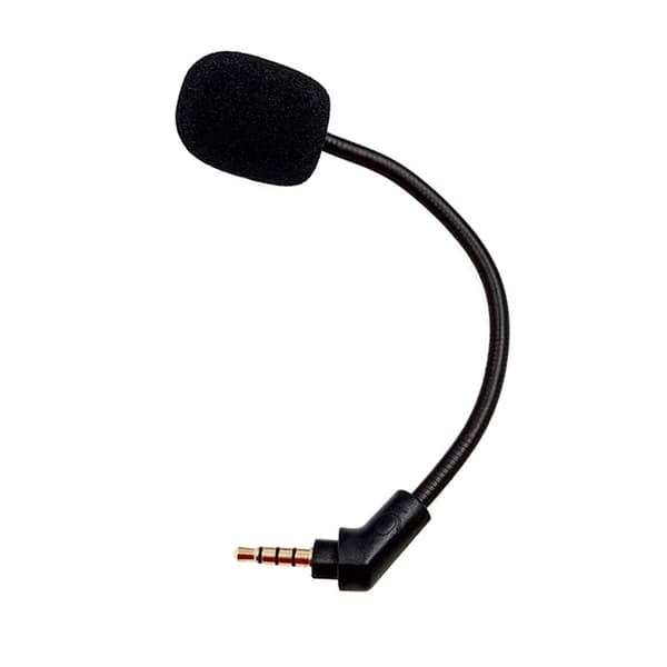 Mikrofon for HyperX Cloud Flight trådløst gamingheadset, avtakbar mikrofonarm