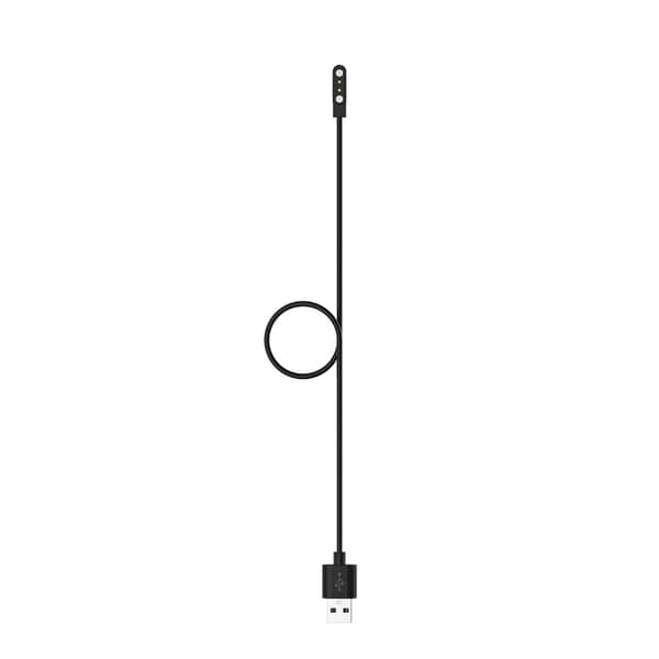 USB-opladerkabel 1M til Haylou-Solar LS05 ur batteridock 1M USB-kabel
