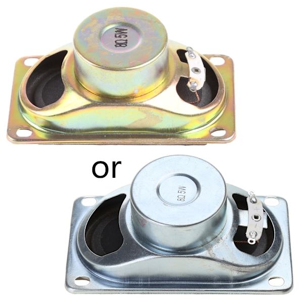 8 Ohm 5W Full Range Högtalare Stereo Woofer Rektangulär Form
