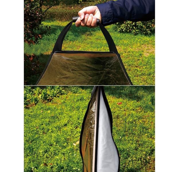 30cm/60cm/80cm Professionell Triangel Fotoreflektor Vikbart Ljus 80cm