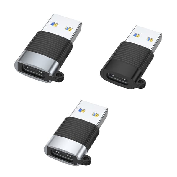 Upplev Höghastighetsdataöverföring med USB3.0 till Typ C Adapterförlängare Silver