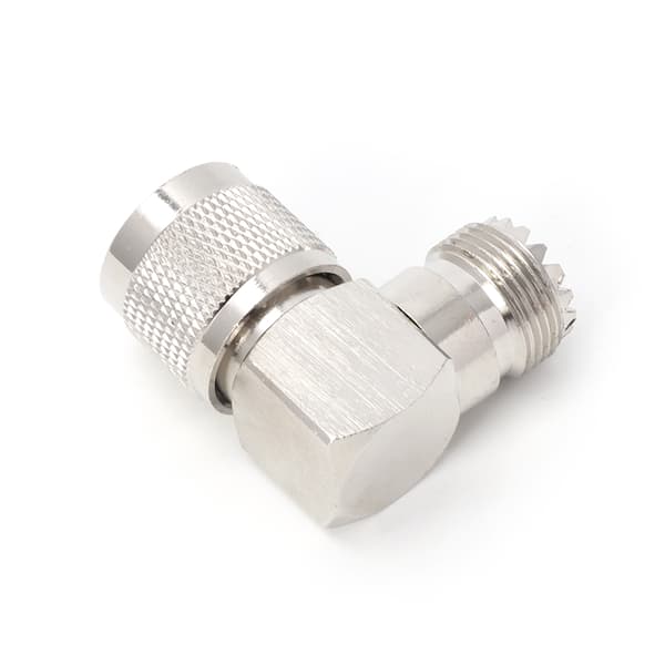 UHF PL259 hanstik til SO239 hunstik retvinklet 90 graders RF-adapterforbindelse