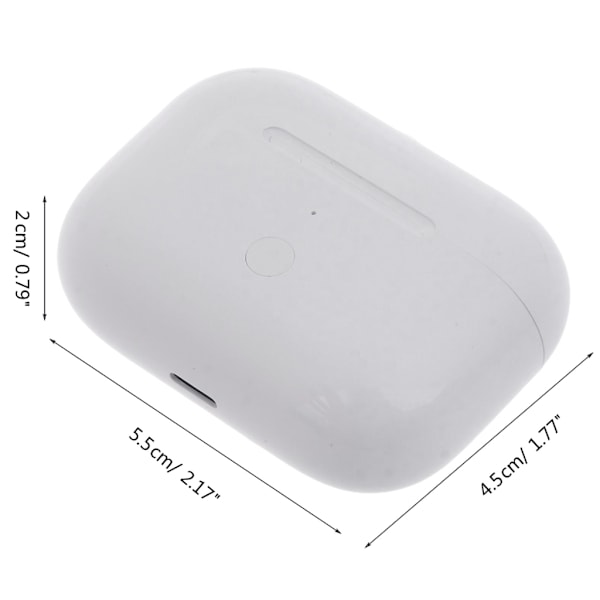 Trådlös Laddningsbox med LED-indikator Bluetooth-kompatibelt Hörlursladdningsfodral Ersättning med Pop-ups För Pro 2
