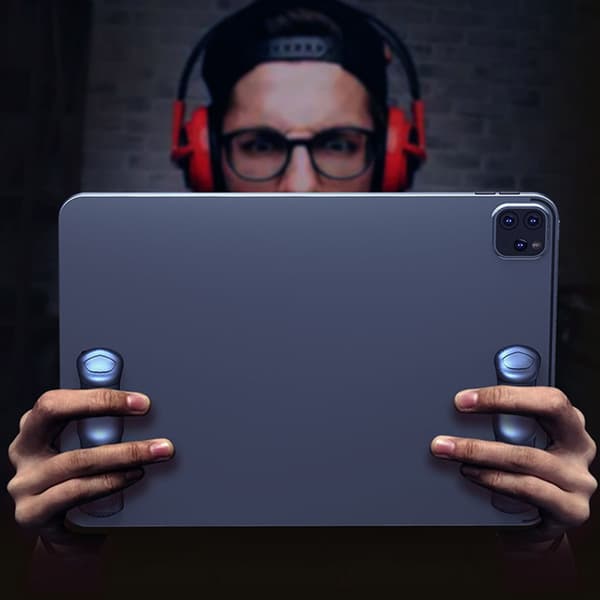 1 pari silikoninen tabletin monisormikäyttökahva tabletin pidike