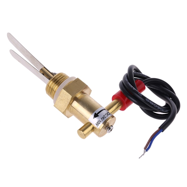 G1/2\" Vattenflödesbrytare DN15 Vätskeflödesbrytare 10W Mässing för Pump