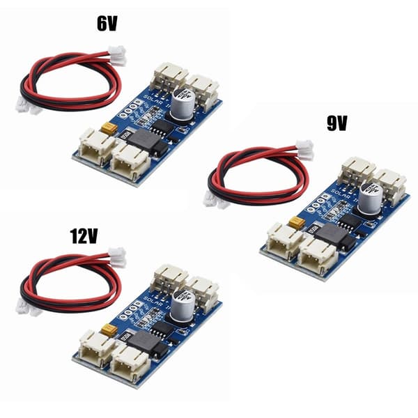 2A LiBatterier Opladerkort Med PWM-omskiftning Og Strømstyring Solcellecontrollerkort til Elektronik 9V