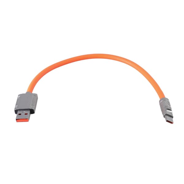 66W USB til USB C Kabel Kort Ladekabel USB Hann til Hann Kabel 480Mbps Data