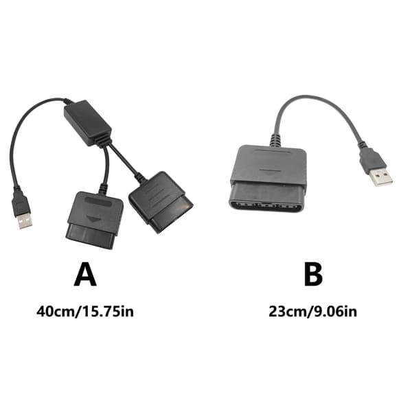 Gaming Tilbehør Konverter Kabel Controller Adapter Tilslut til Konsol null - PS3 one out two PS2