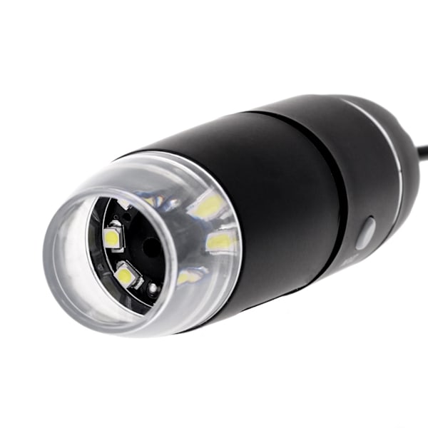 1600X USB Digital Mikroskopkamera Endoskop 8 LED Förstoringsglas med Stativ