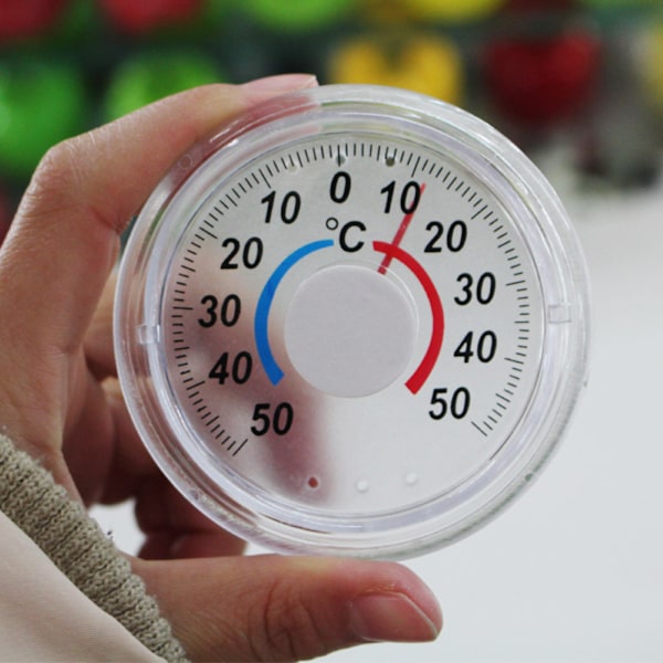 Fönstertermometer Inomhus/Utomhus Temperaturmätare för Hemmet