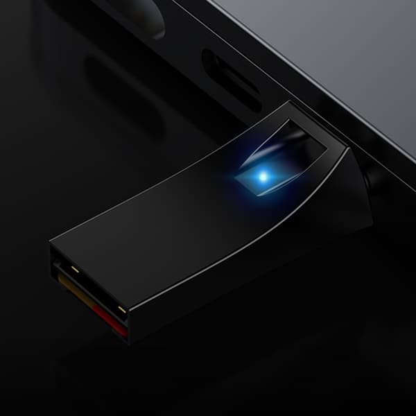 Snabb Hastighet Legering Typ C USB A Kortläsare Stöder TF Microed Kort upp till 2TB Silver