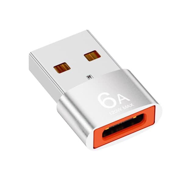 Type C - USB 3.1 -sovitin lataussovitin kätevään latausliitäntään Black Type C to USB female