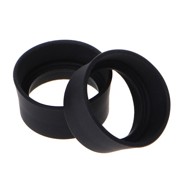 Mikroskopögonmusslor 2 st Gummiögonmusslor Tillbehörsskydd Ögonskydd Skyddsgummiögonmusslor 35-37 mm Dia