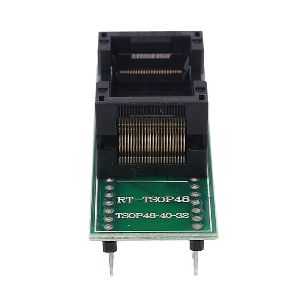 TSOP48 Til DIP48 Dobbel Kontakt Gullbelegg Universal IC Programmerings Sokkel Adapter