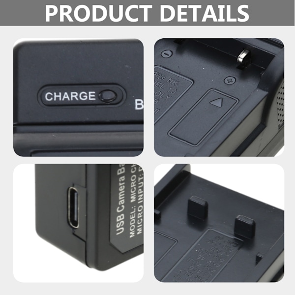Portabel Batteriladdningshubb för LI40B LI42B, Liten och Resevänlig Strömkälla