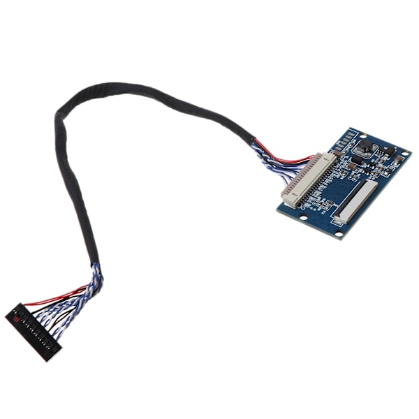 LVDS 1ch 8bit 20 till 40-stifts TTL-signal LCD-drivrutskortstyrkortssats för 7-10,1\" LCD-panelkabel Enkel att använda