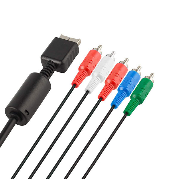 Professionell komponent AV-kabel (1,8 meter) Hög upplösning HDTV Komponent RCA Audio Video Kabel för PS3, för PS2
