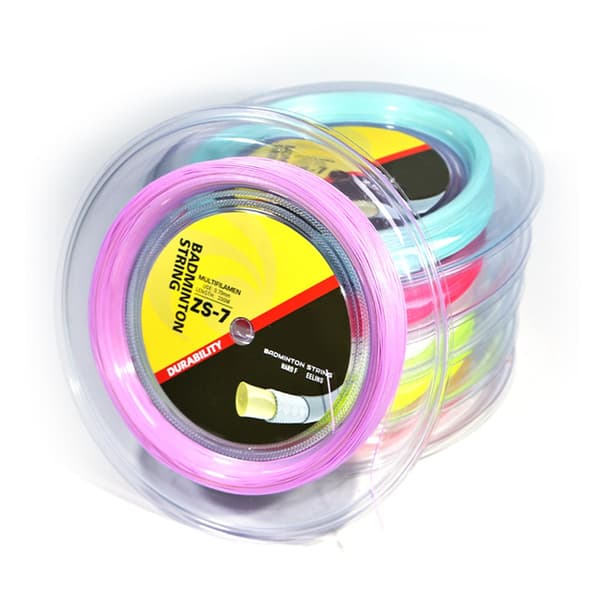 200m Nylon Badminton Racketstreng med høy elastisitet Erstatningsrackettråd Mint green