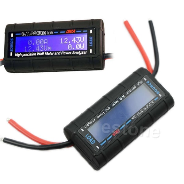 Hot G.for T.POWER RC LCD 60V 130A Wattmeter och Strömmanalysator Hög Precision