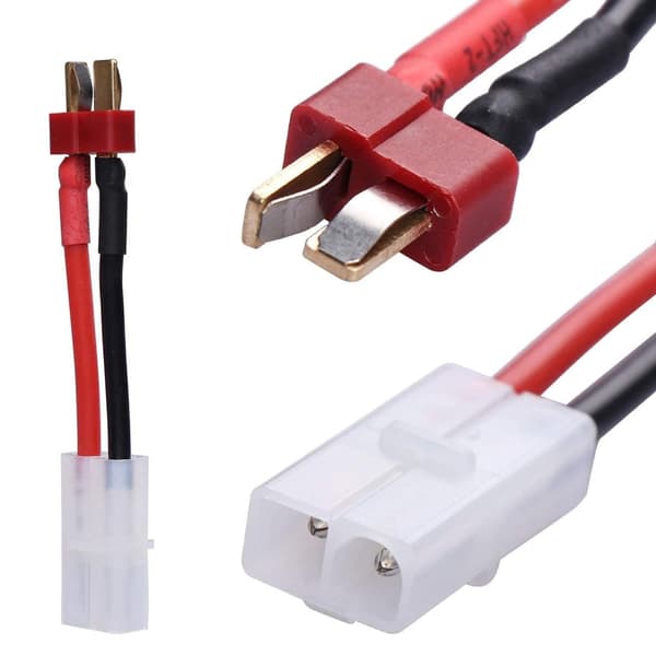 14AWG T-plugg til Tamiya-adapteromformer for batteri Quadcopter