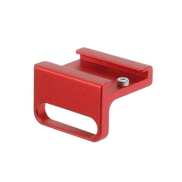 1/4\" Skruemontering til DSLR-kamerarig fastgøres til sidebur Quick Release Base Silver Color