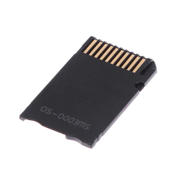 Minne SD-støtte minnekortadapter Mirco SD til Memory Stick-adapter for