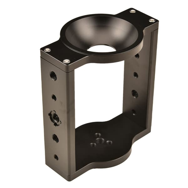 Halvkule Flat til Skål Adapter Kamerastativfeste for DSLR 65mm/75mm System