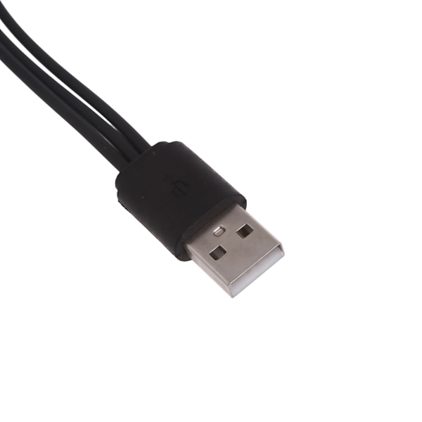 USB Multi Laddningskabel 1/2/3/4 i 1 Multipla Telefonladdare Sladd USB C Multi Kabel med Typ C Port för Telefoner Surfplattor null - One for two