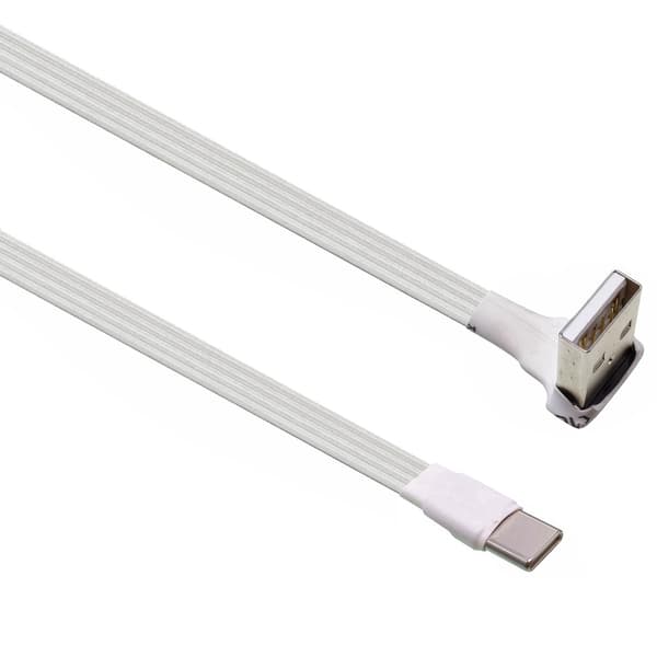 20-300 cm fladt USB 2.0 til Type C opladerkabel 6 længder til flere enheder 0.3m - AMDO CMST