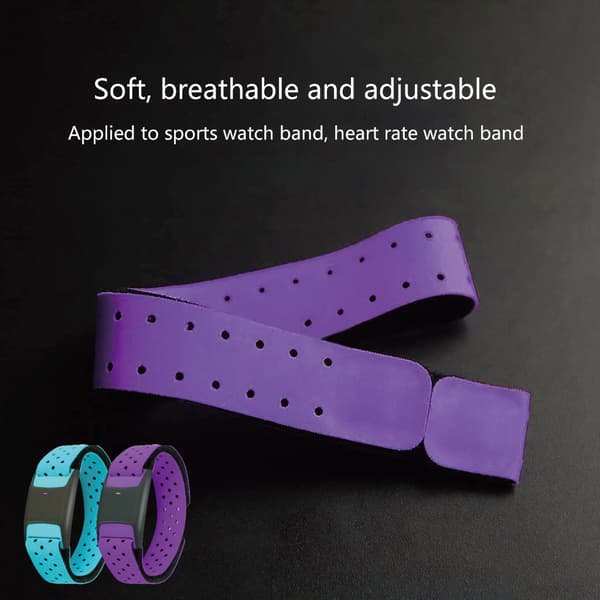 2 st justerbart andningsbart elastiskt handledsband ersättningsarmband handledsband Blue