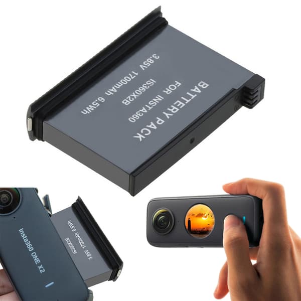 Oppladbart litiumbatteritilbehør for - 360 One X2-kamera null - Charger